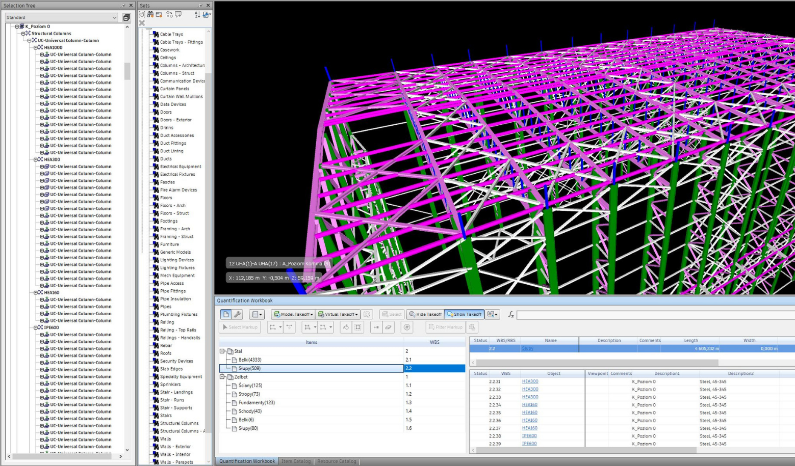 modele przedmiarowe konstrukcji żelbetowych i stalowychróżne biura konstrukcyjne