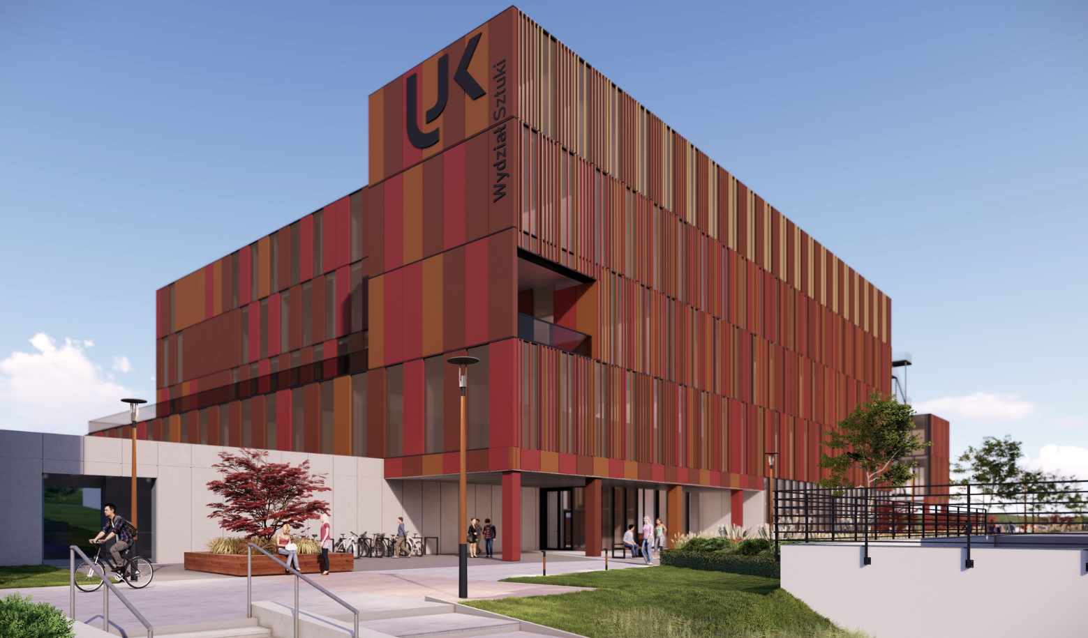 Projekt koncepcyjny budynku Wydziału Sztuki UJKStudio architektury LEM - Kraków