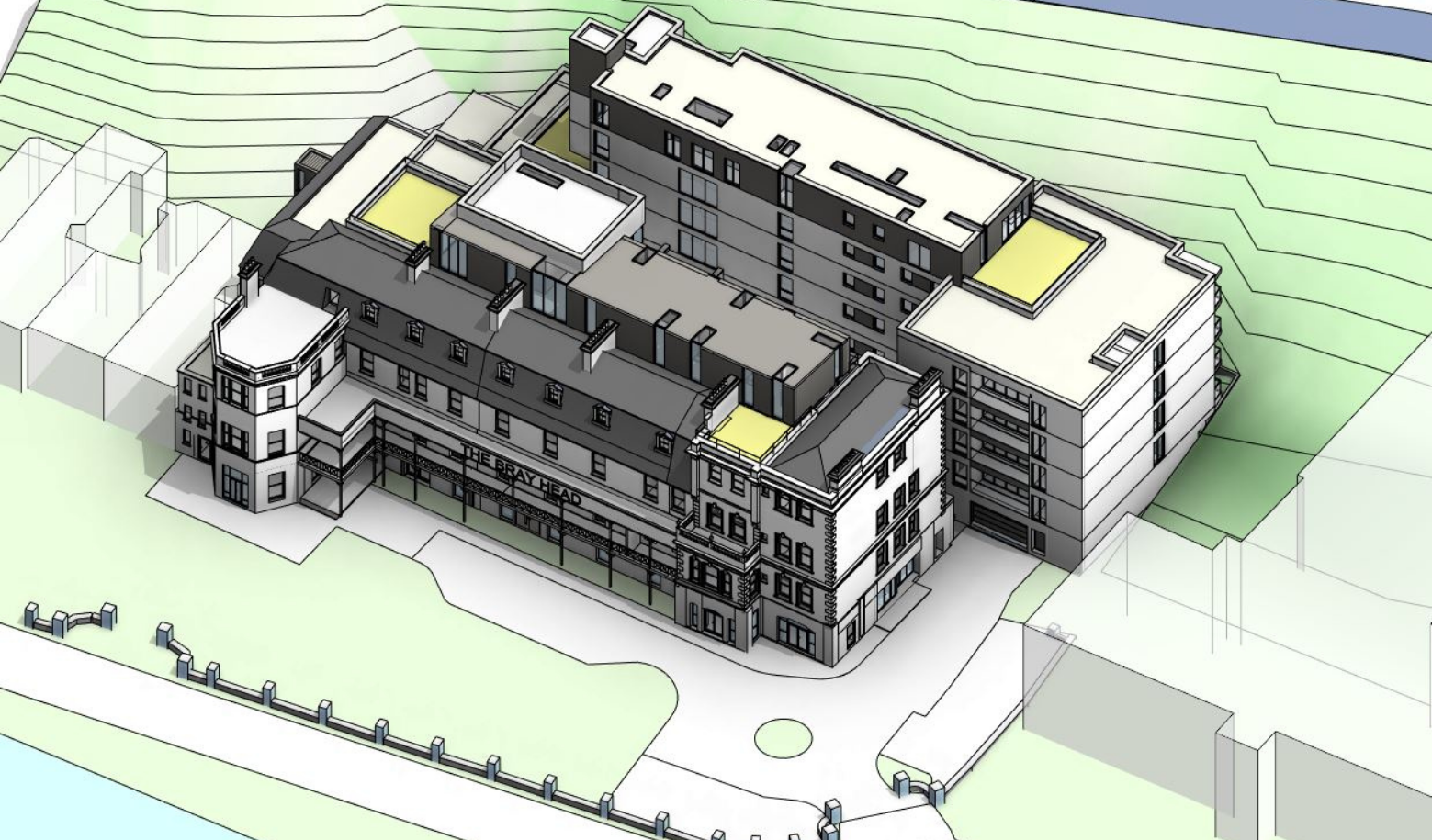 Przebudowa i dobudowa do Hotel Brey Head3Y studio