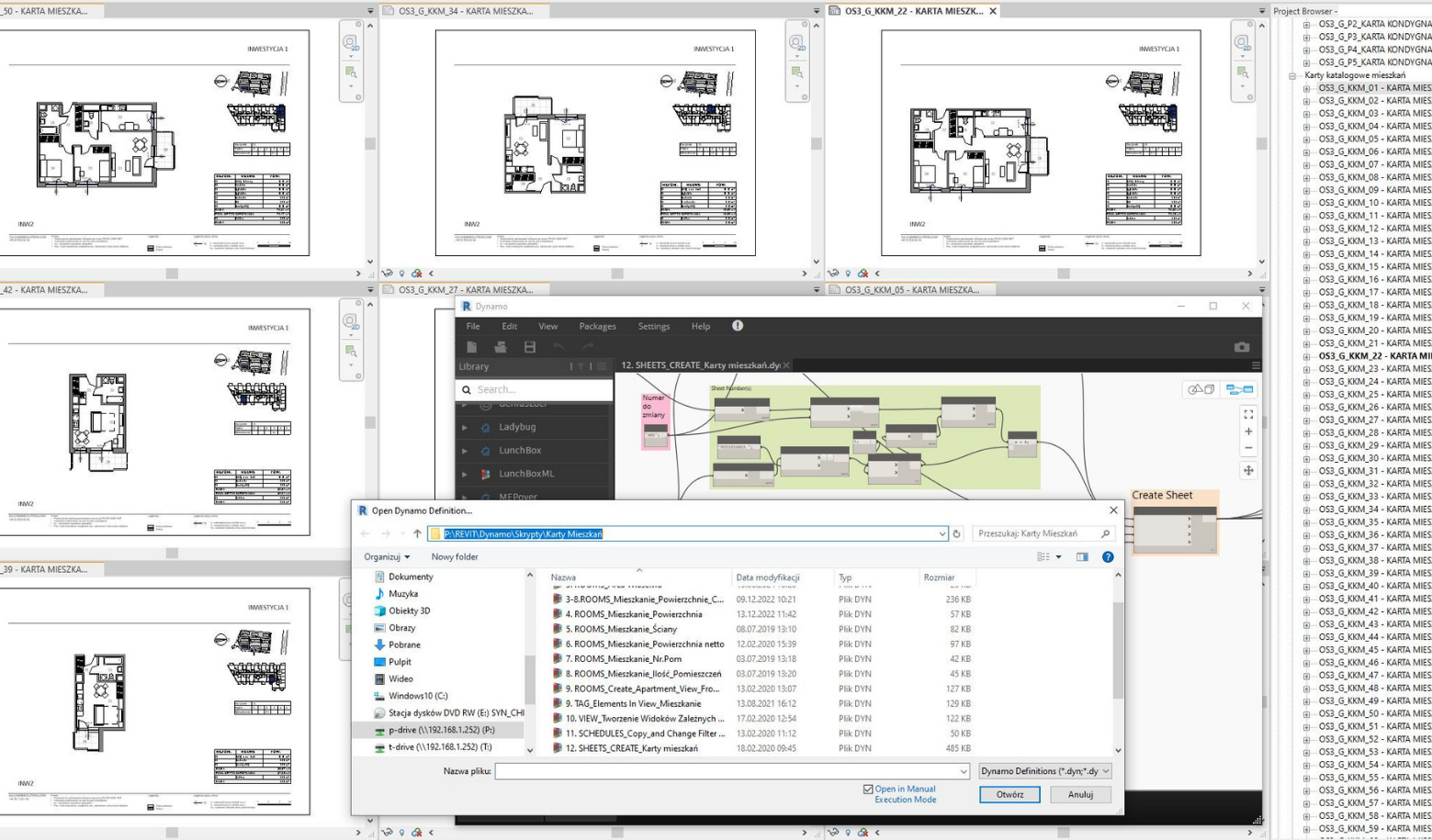 Automatyczne tworzenie kart mieszkań